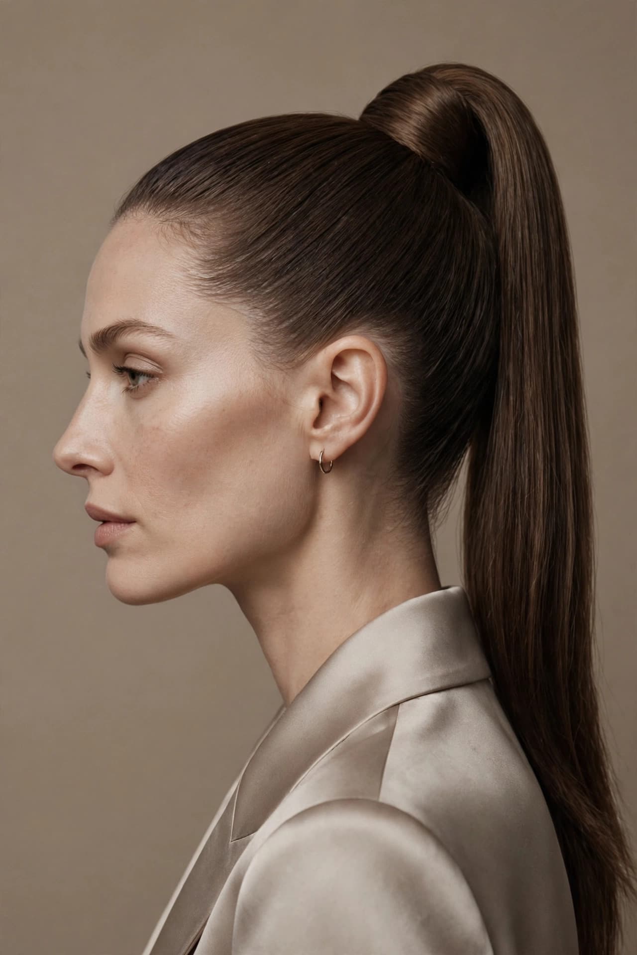 Penteado rabo de cavalo elegante